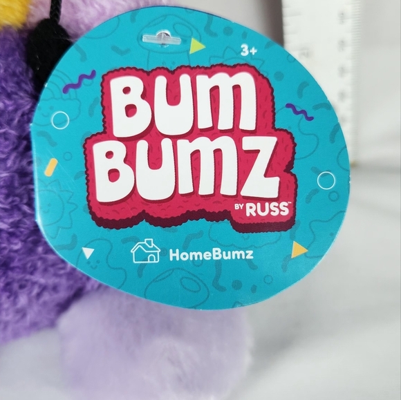 Bum Bumz Leslie Lamp Beanbag Plush Purple HomeBumz Russ Kellytoy - Picture 3 of 6